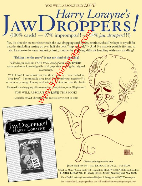 Harry Lorayne - The Jawdroppers Lecture