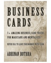 Abhinav Bothra - Business Cards (Video+PDF)