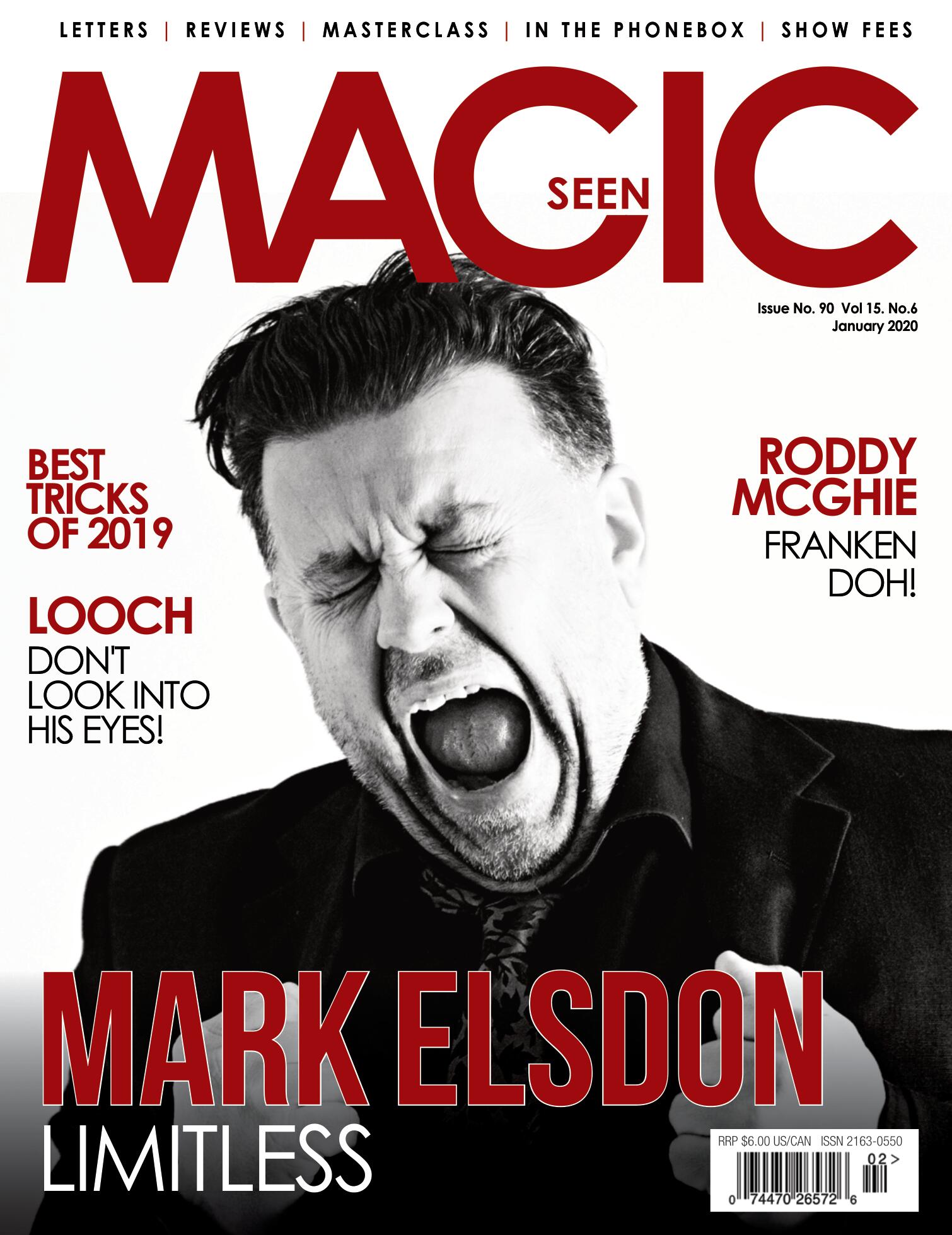 (image for) Magicseen Magazine - Issue 90 (Vol. 15, No. 6, January 2020)