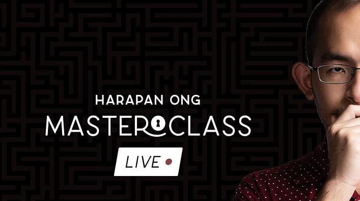 Harapan Ong Masterclass Live (3 Weeks +Zoom)(Week 2+Zoom Uploade