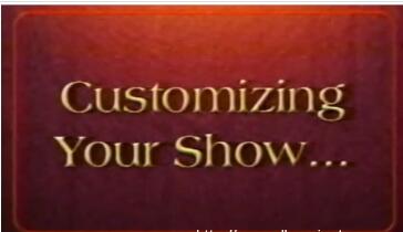 (image for) Tony Daniels - Customizing Your Show