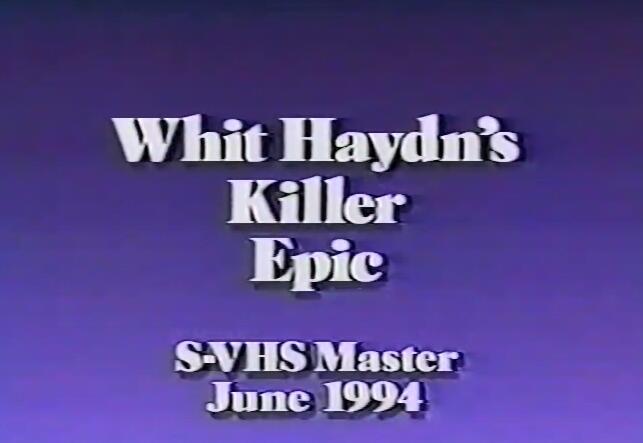 Whit Haydn - Killer Epic