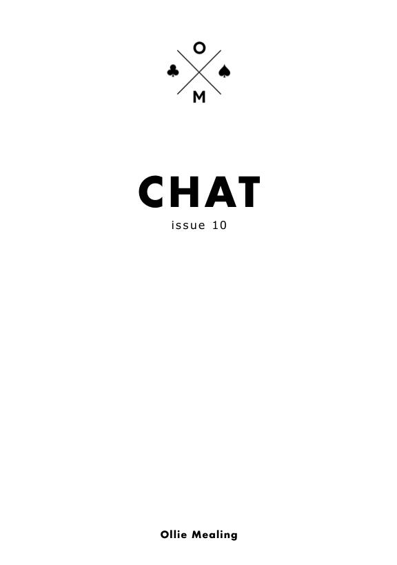 (image for) Ollie Mealing - Chat Issue 10