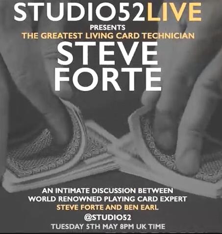 (image for) Steve Forte - Studio52 Live