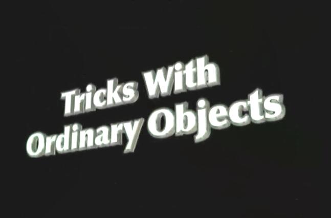 (image for) Tony Hassini - Tricks with Ordinary Objects