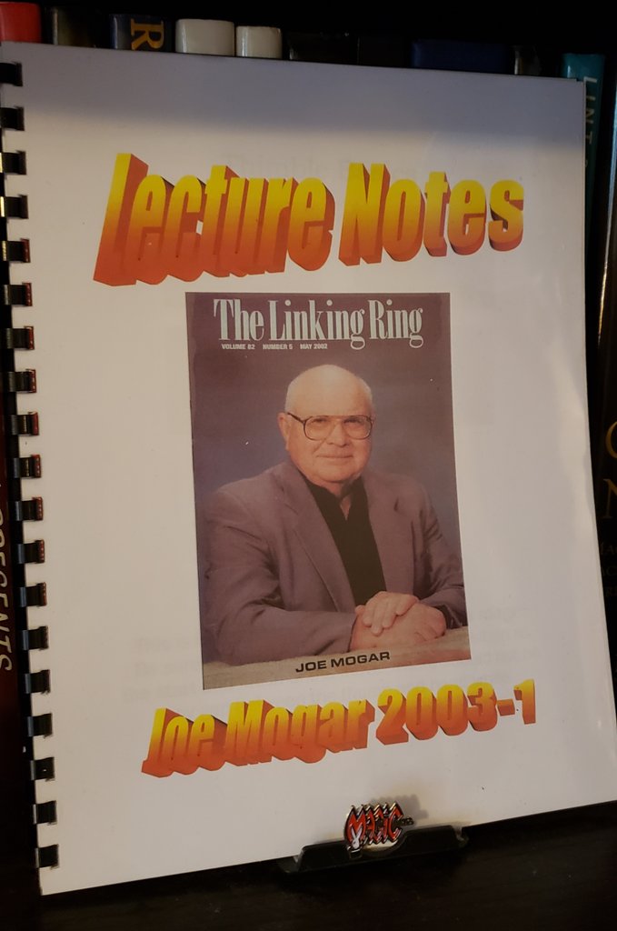 (image for) Joe Mogar - Lecture Notes 2003-1
