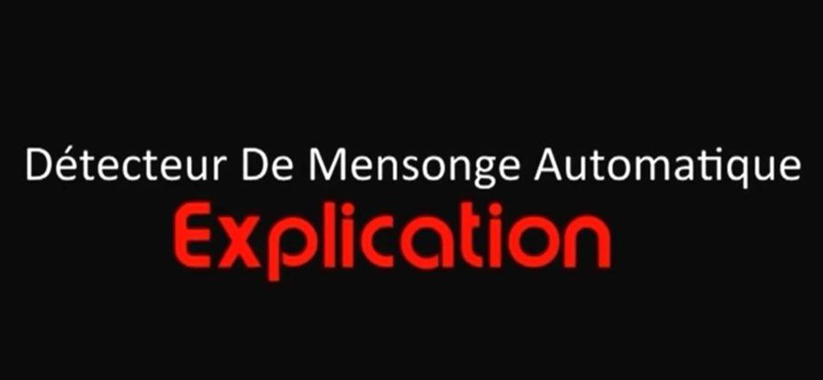 (image for) LepetitMagicien - Detecteur De Mensonge Automatique