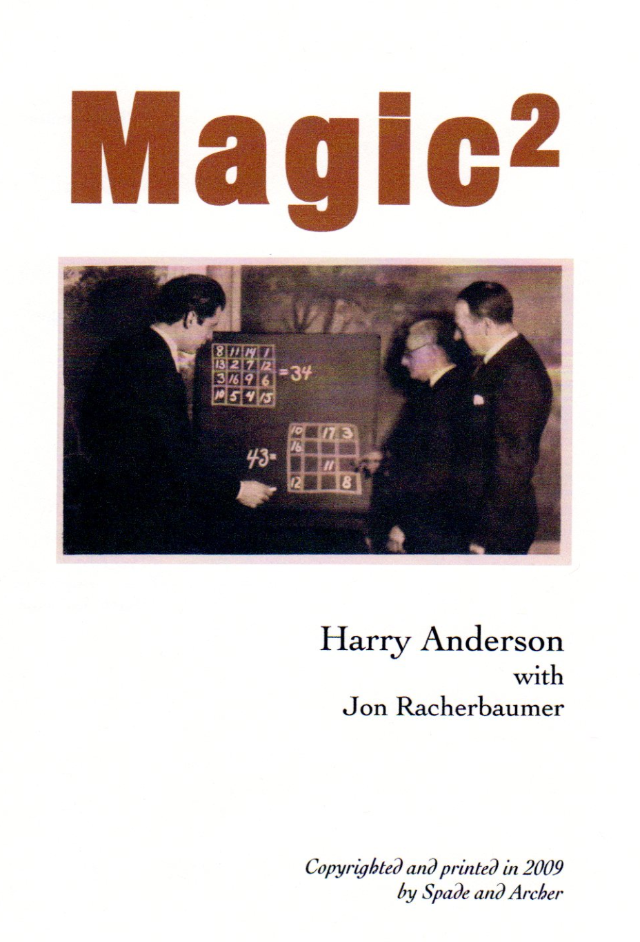 (image for) Harry Anderson - Magic Squared