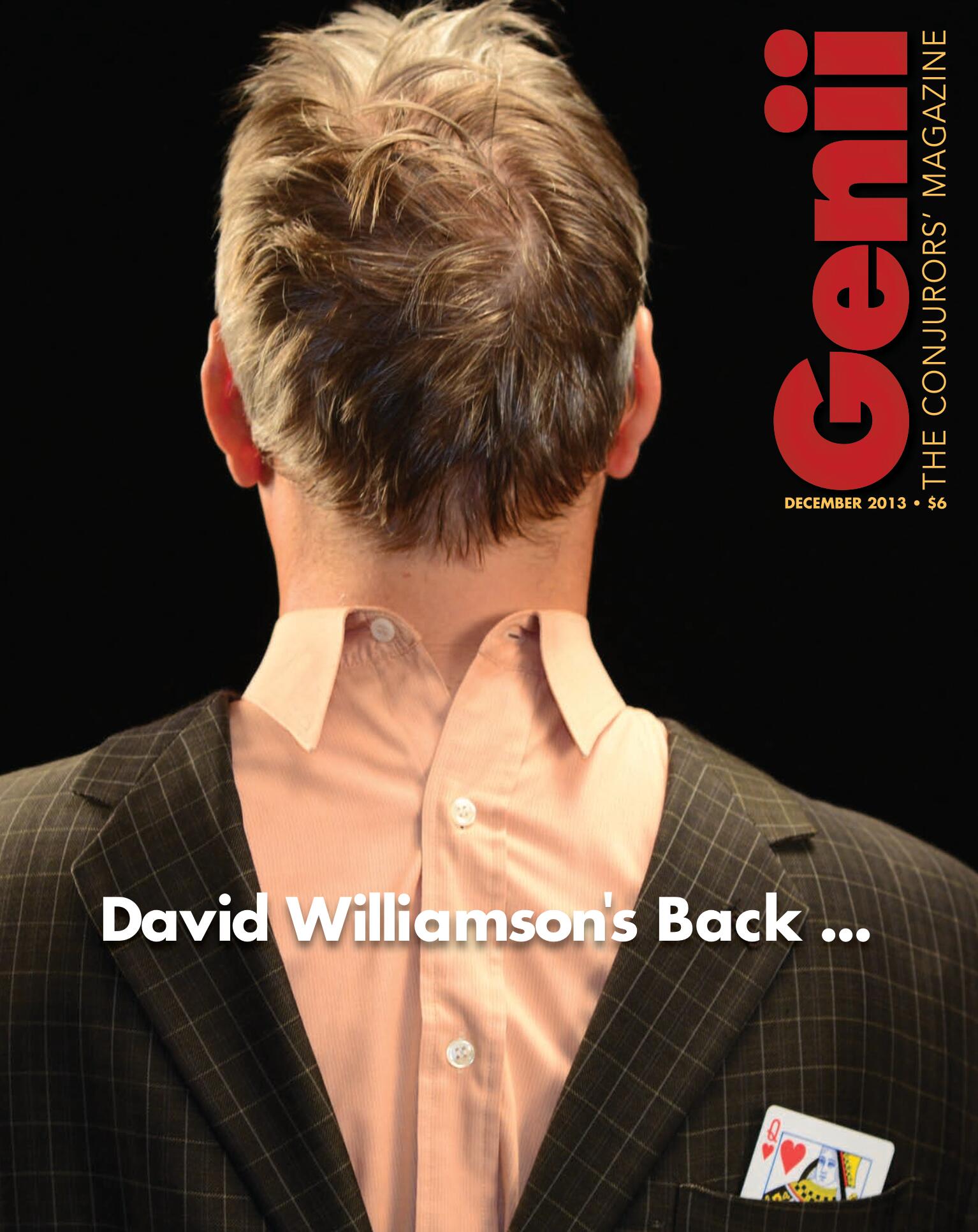 (image for) Genii Magazine - December 2013