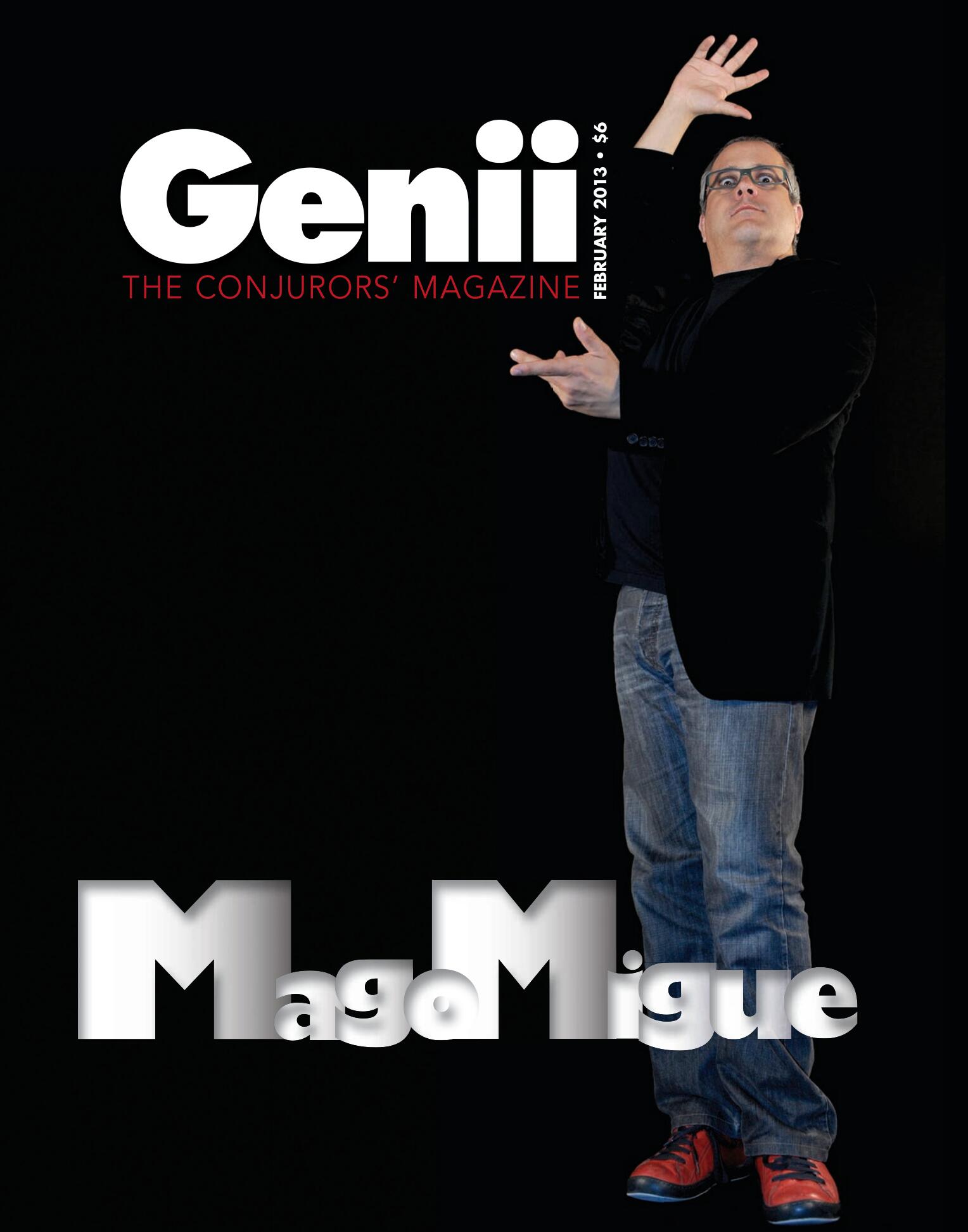 (image for) Genii Magazine - February 2013