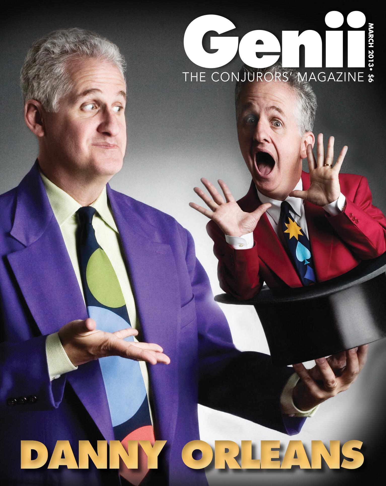 (image for) Genii Magazine - March 2013