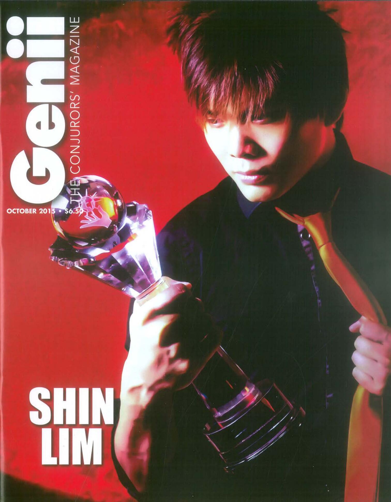 (image for) Genii Magazine - October 2015
