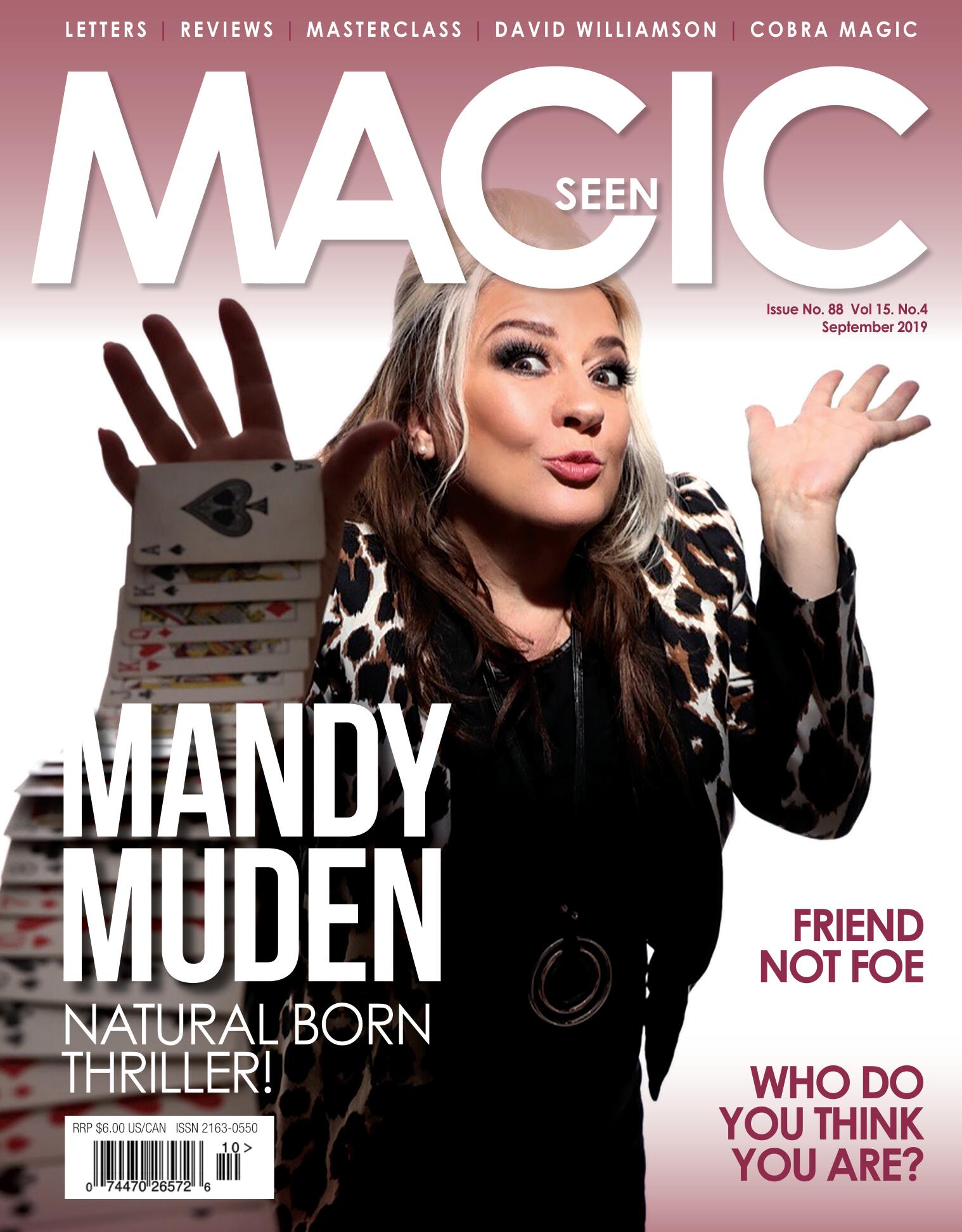 (image for) Magicseen Magazine - Issue 88 (Vol. 15, No. 4, September 2019)