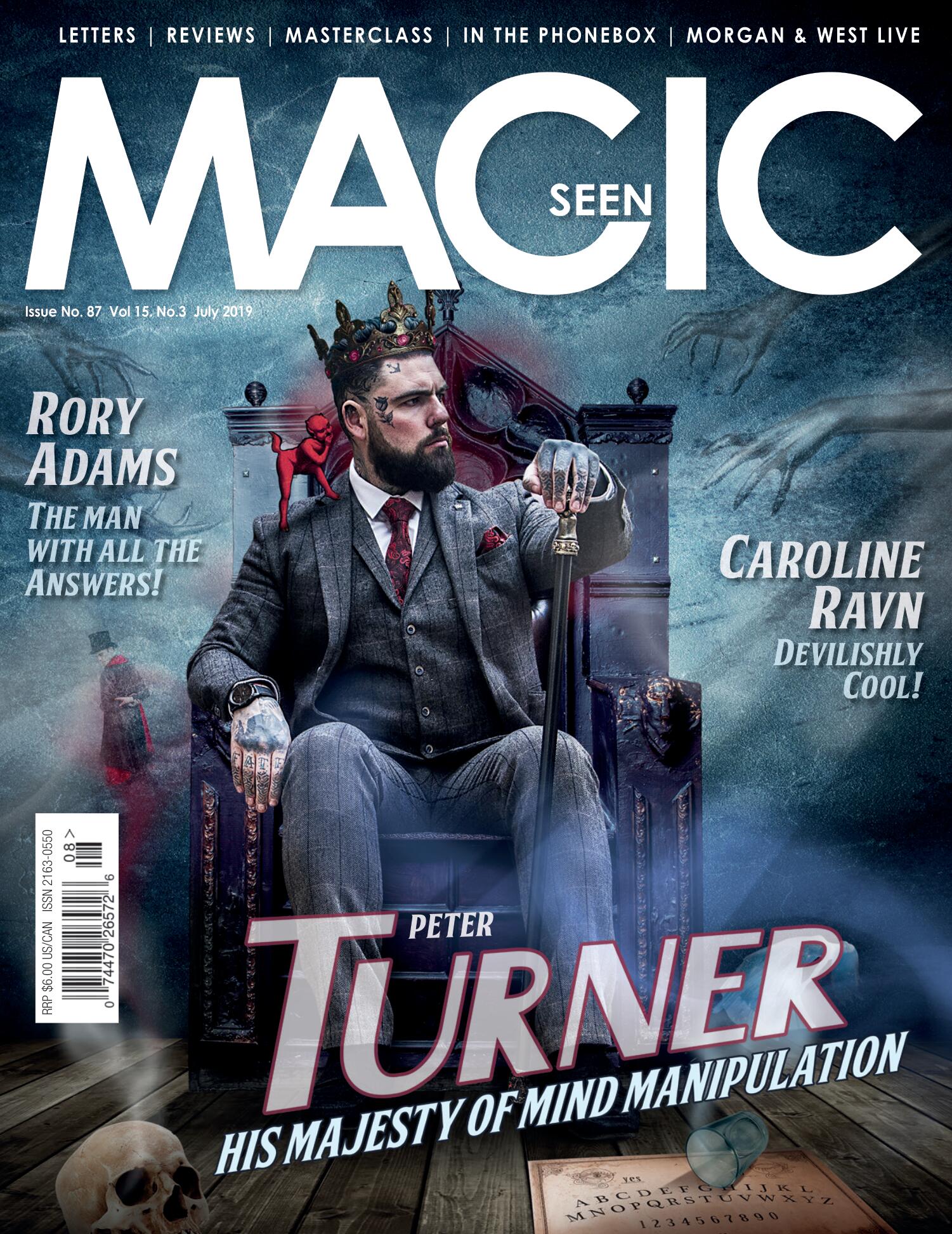 (image for) Magicseen Magazine - Issue 87 (Vol. 15, No. 3, July 2019)