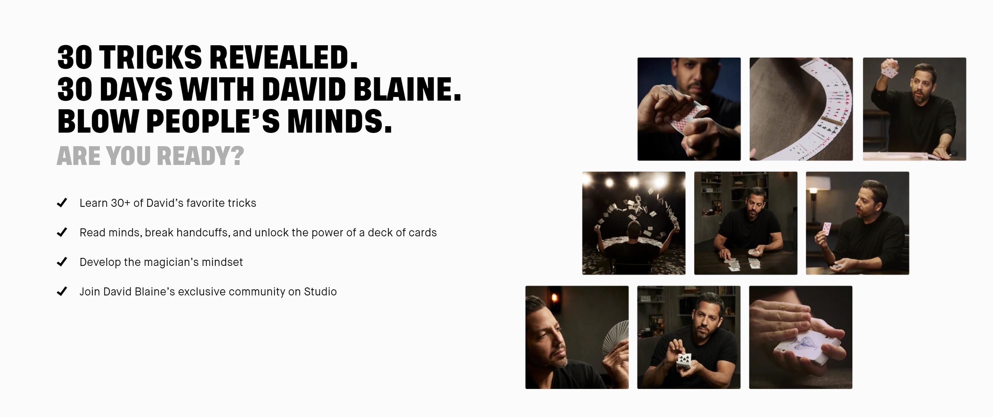 David Blaine - David Blaine Teaches Magic (Complete) - $9.99 : Funnystore!,  The Art of Magician