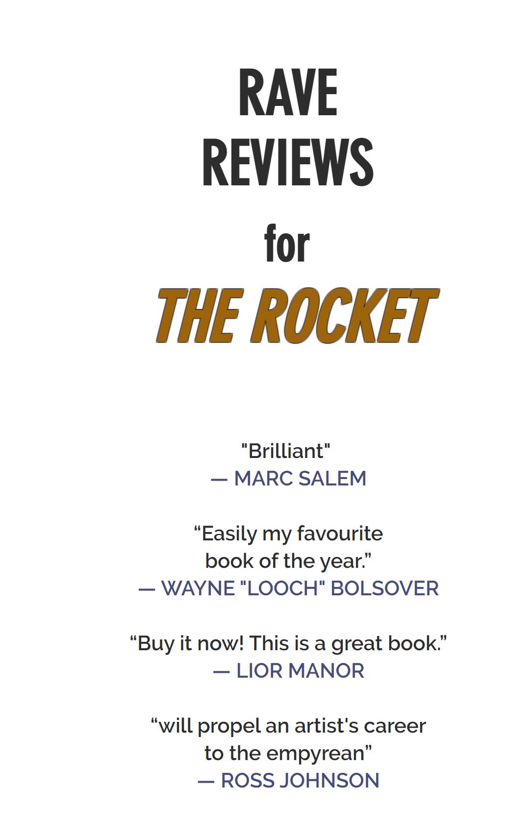 The Rocket – Sidney Friedman – Book – 2nd Edition
