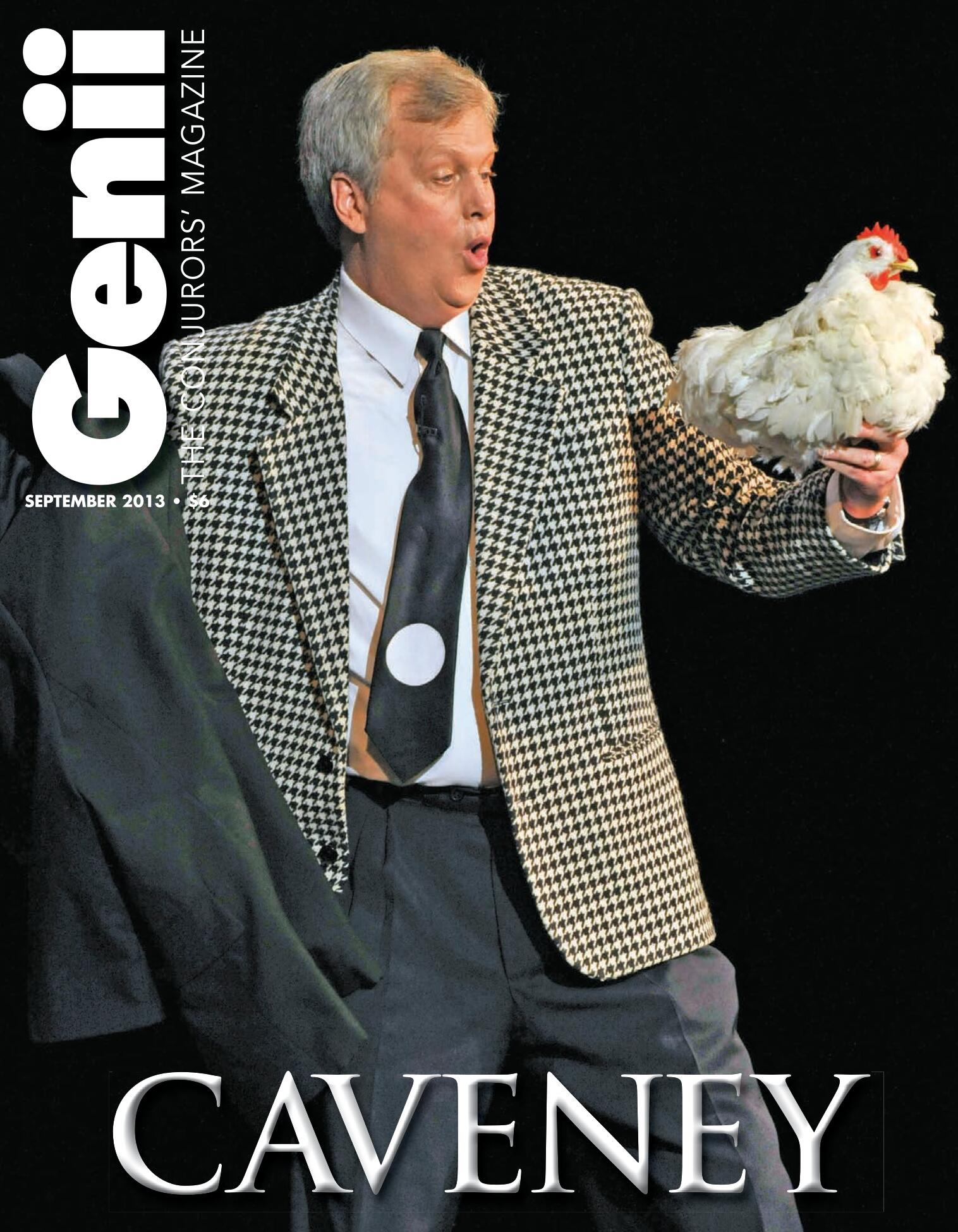 (image for) Genii Magazine - September 2013