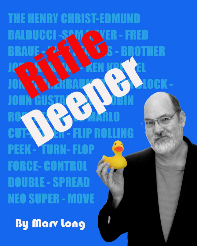 (image for) Marv Long - RIFFLE DEEPER