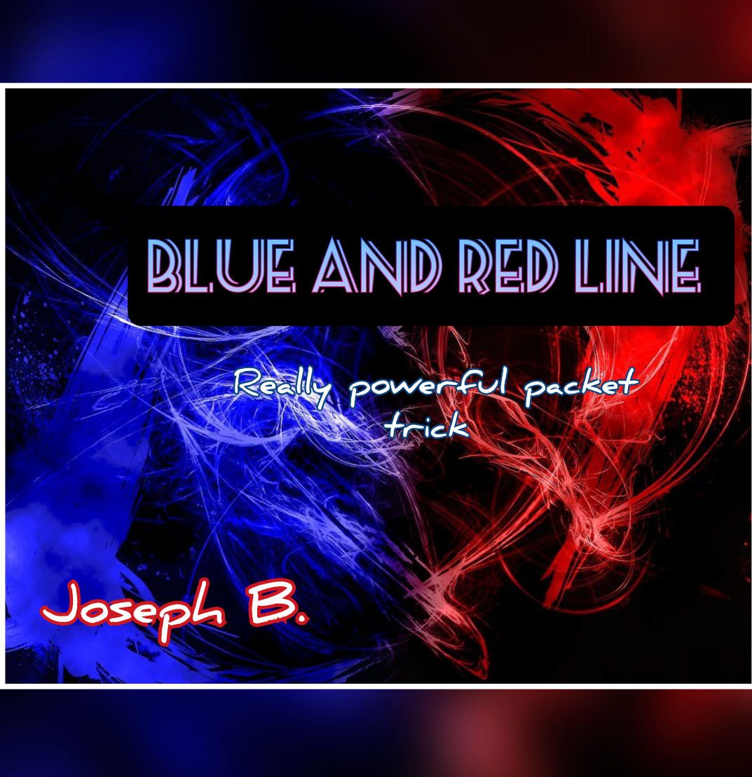 Joseph B. - BLUE AND RED LINE