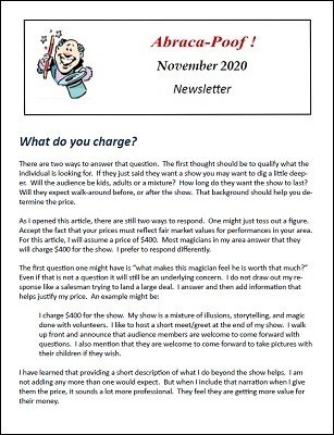 Brian T. Lees - Abraca-Poof November 2020