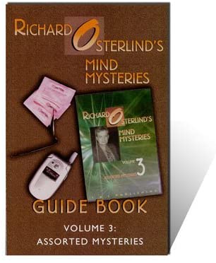 (image for) Richard Osterlind - Mind Mysteries Guide Book - Volume 3: Assorted Mysteries