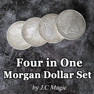 J.C Magic - Four in One Morgan Dollar Set