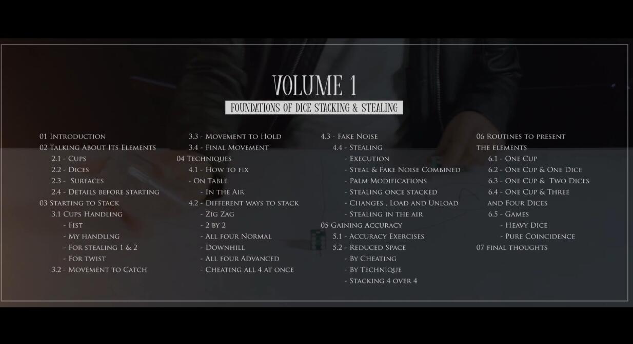 Zonte Armada - How To Dice Cheat Vol 1