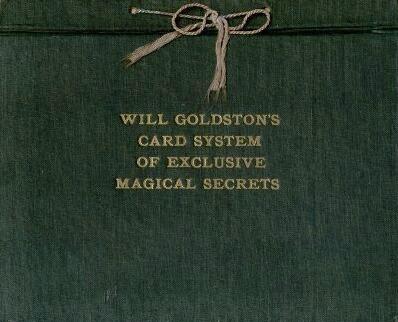 (image for) Will Goldston - Will Goldston's Card System of Exclusive Magical Secrets
