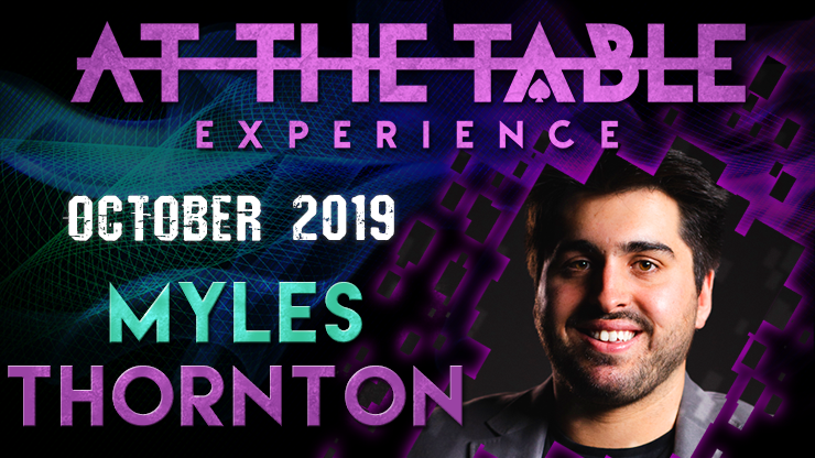 At The Table LIVE Lecture Myles Thornton (October 16th 2019)