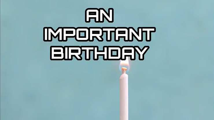 Jacob Pederson - An Important Birthday