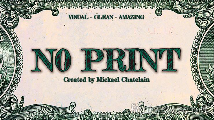 (image for) Mickael Chatelain - No Print (Francais)