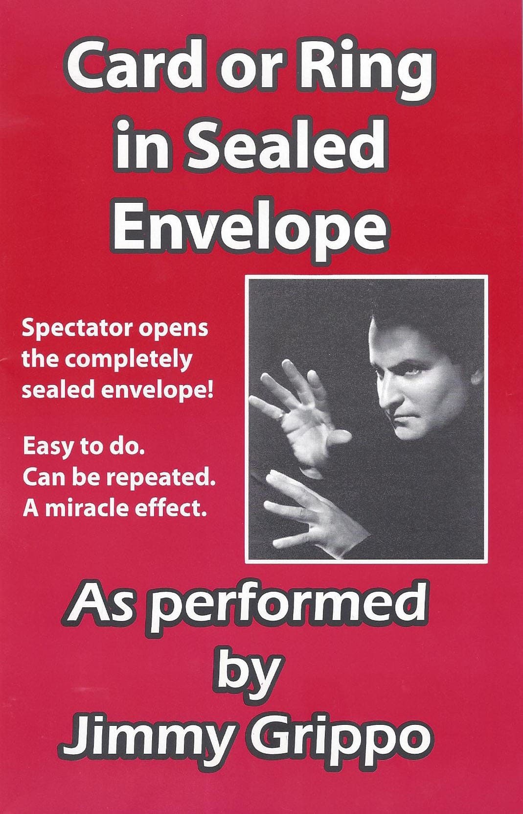 (image for) Jimmy Grippo - Card or Ring in Sealed Envelope