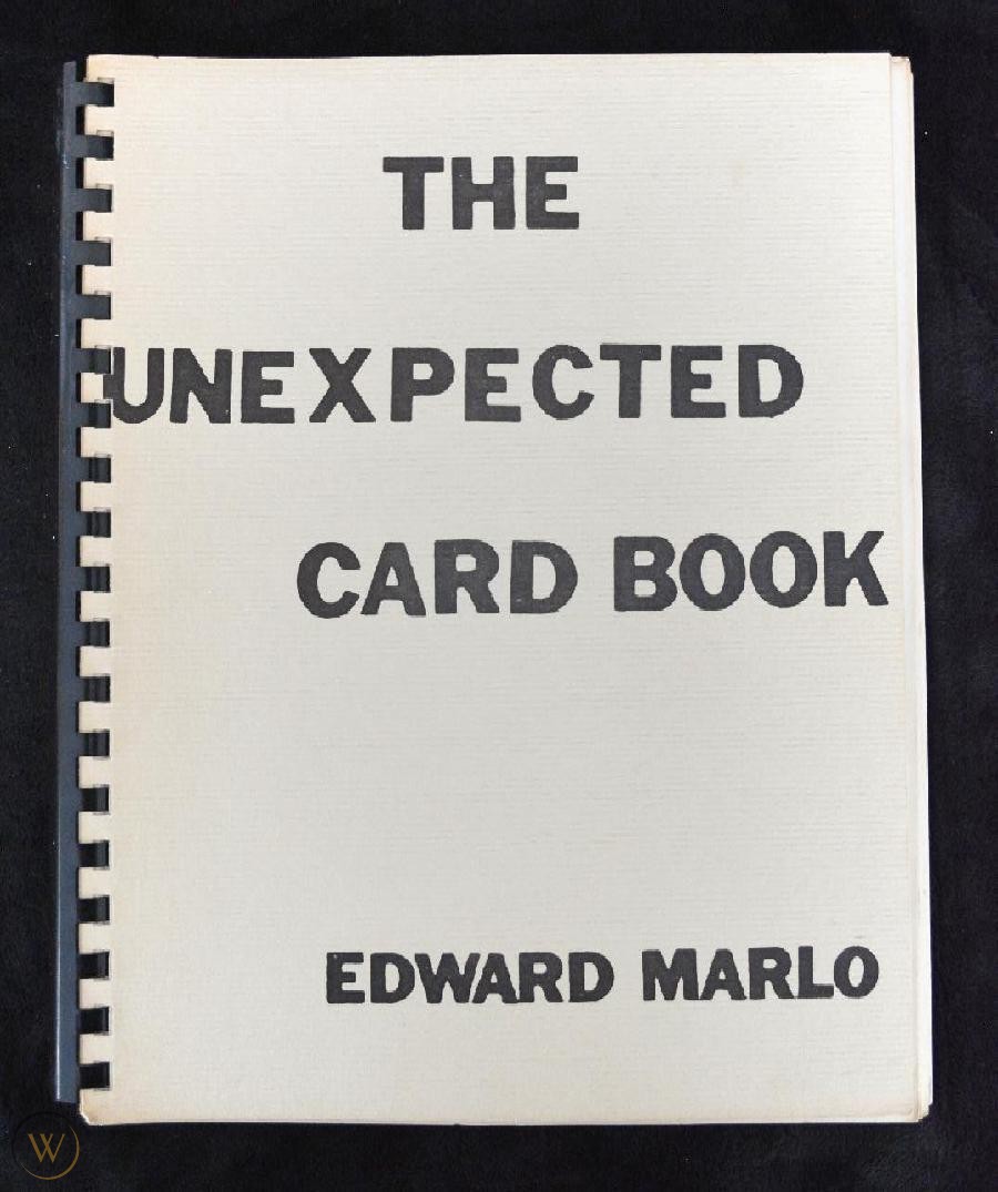 (image for) Ed Marlo - Unexpected Card Book
