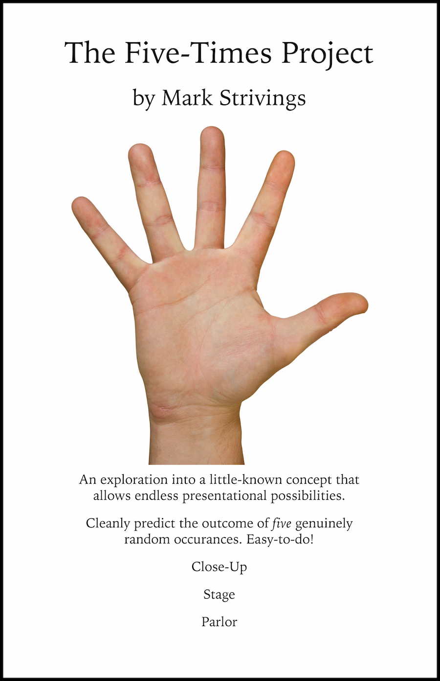 (image for) Mark Strivings - The Five-Times Project