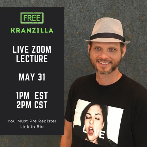Nathan Kranzo - ZOOM Lecture (MAY 31st 2020)
