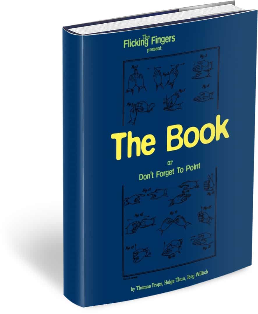 (image for) Flicking Fingers - The Book - Or Don't Forget to Point