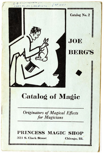 (image for) Joe Berg - Catalog of Magic No. 2