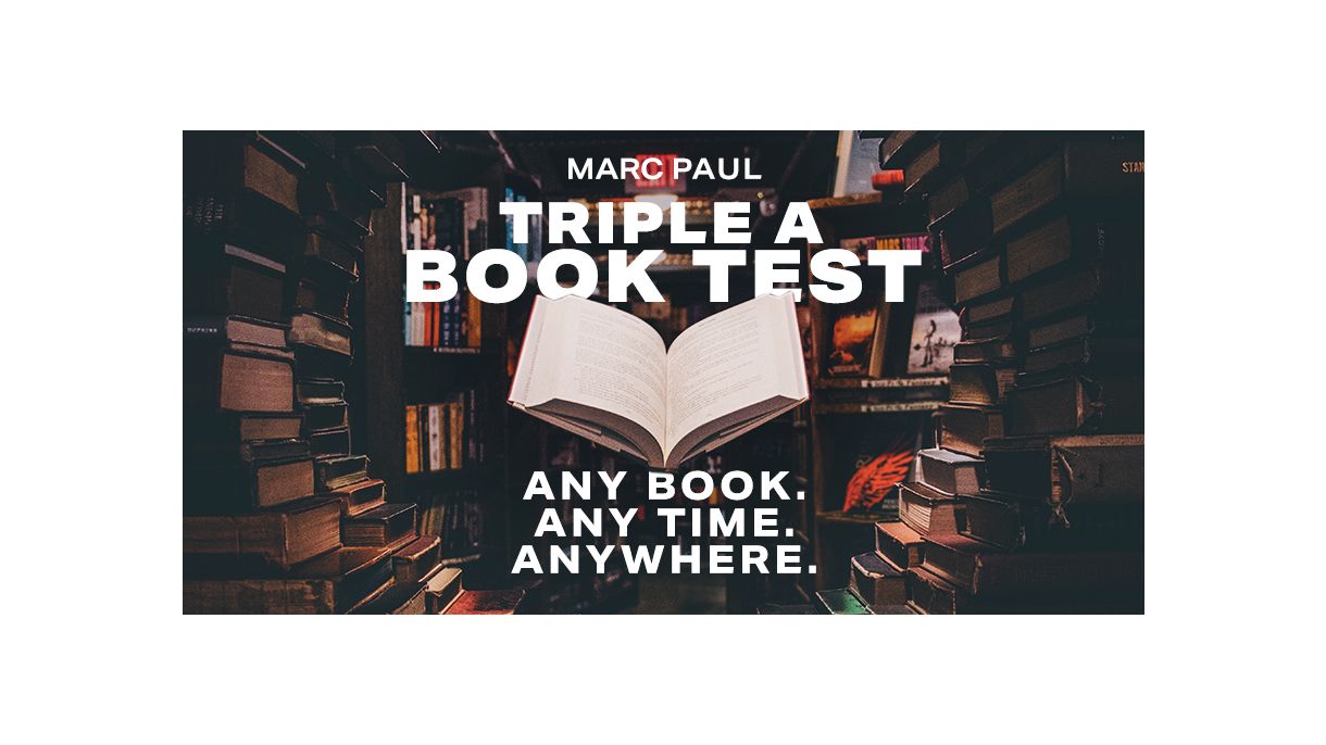 Marc Paul - Triple A Book Test