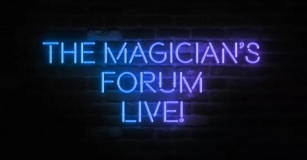 (image for) Steve Reynolds - The Magician's Forum LIVE