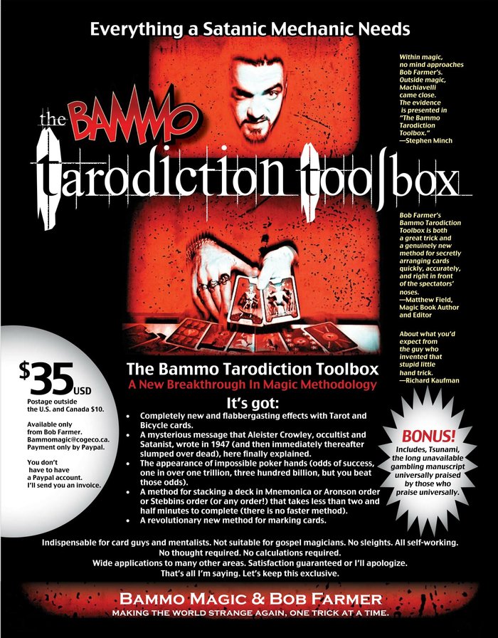 Bob Farmer - Tarodiction Toolbox