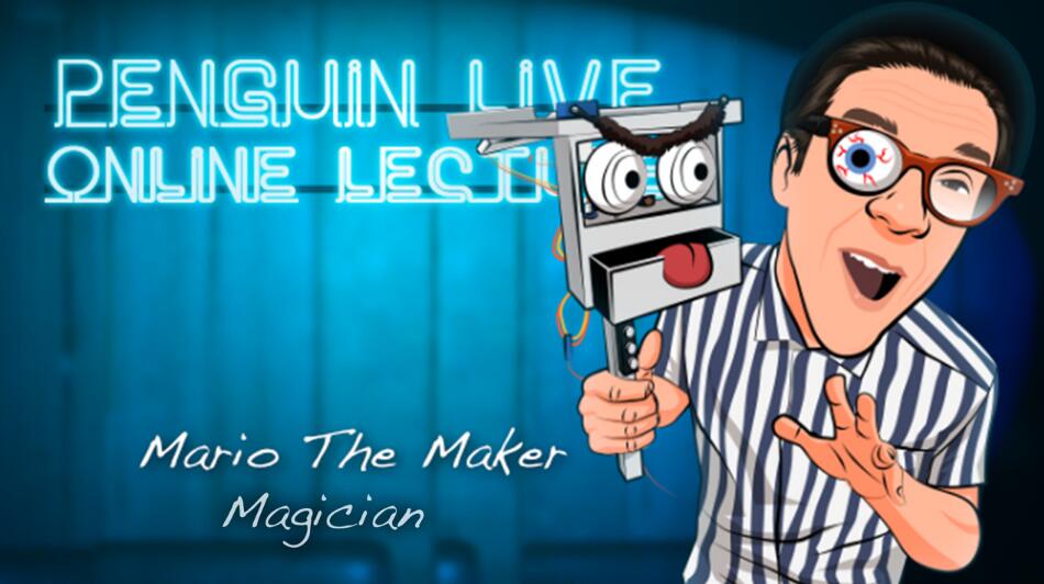 Mario the Maker Magician Penguin Live Online Lecture