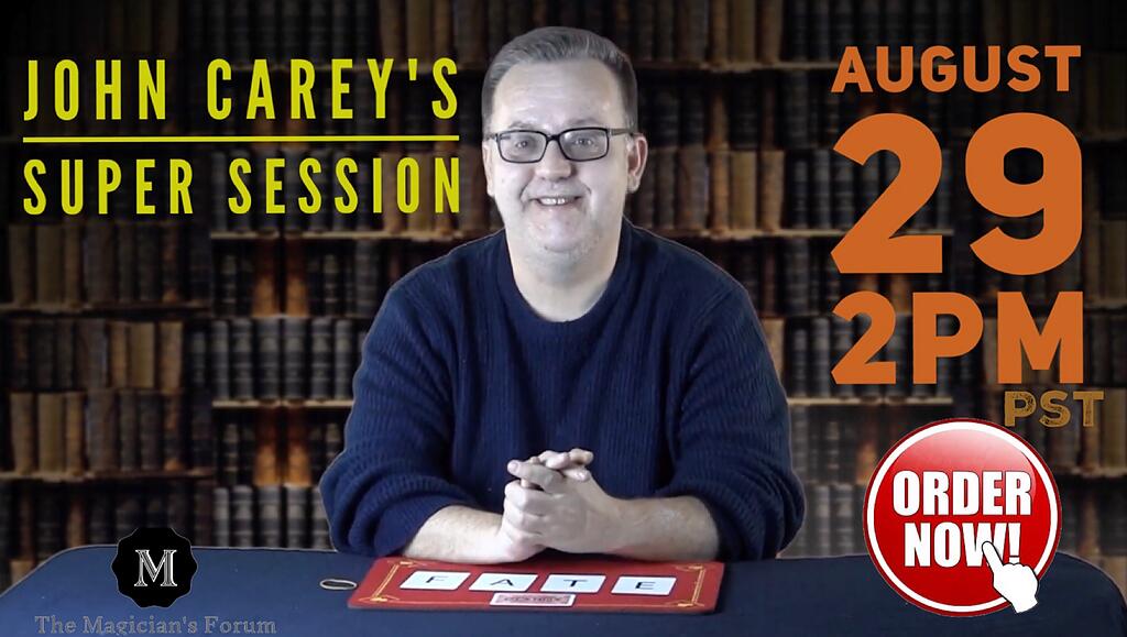 John Carey Carey Super Sessions (29-08-2020)