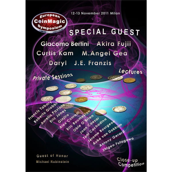 (image for) Giacomo Bertini - European Coin Magic Symposium Volume 4