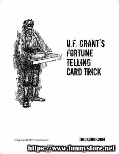 (image for) UF Grant - Grant's Fortune Telling Card Trick