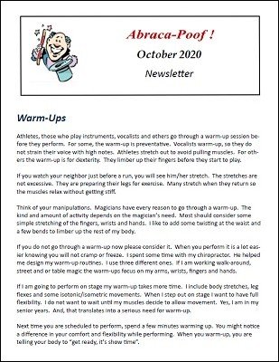 Brian T. Lees - Abraca-Poof October 2020