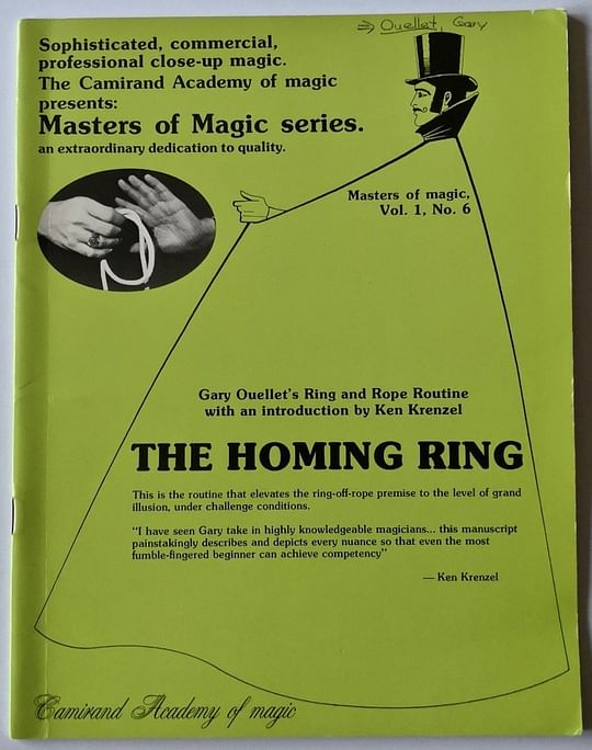 Gary Ouellet - Homing Ring