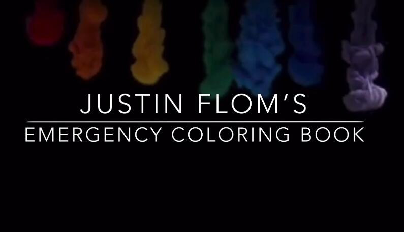 (image for) Justin Flom - Emergency Coloring Book