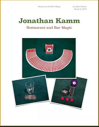 Jonathan Kamm - Lecture Notes 2015