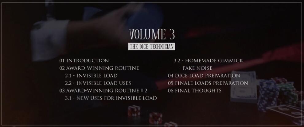 Zonte - How To Dice Cheat Volume 3