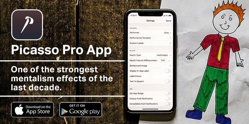 Ellusionist & ProMystic - Picasso Pro App (Instructions Only)